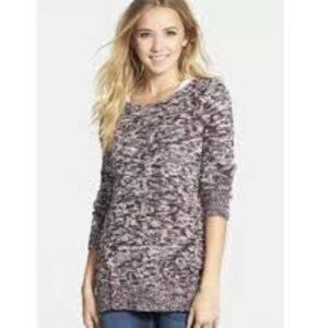 BP Pullover Crew Neck Marled Long Sleeved Sweater